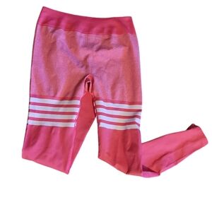 Bright pink leggings